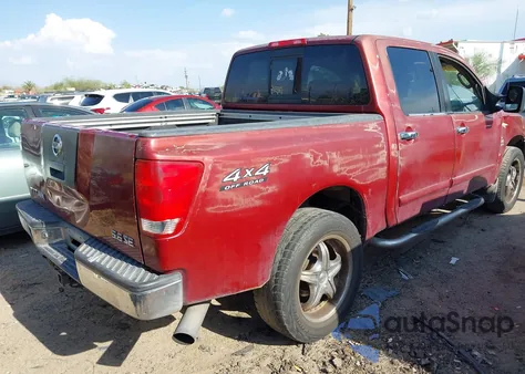 2004 Nissan Titan Se from USA, damaged, VIN 1N6AA07B94N520633